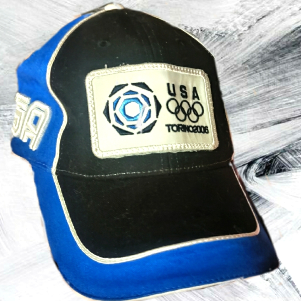 Retro Distressed Root Olympic Torino Ballcap
